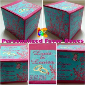 Favor Gift Box Personalized